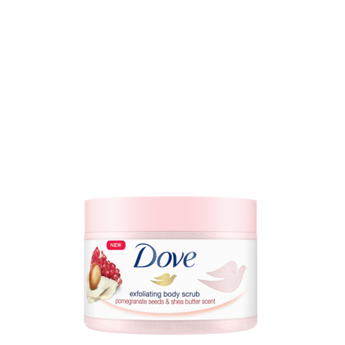 Dove Pomegranate Seeds & Shea Butter Body Scrub 225ml