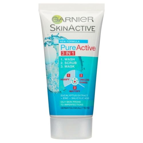 Garnier Pure Active 3 In 1 Wash