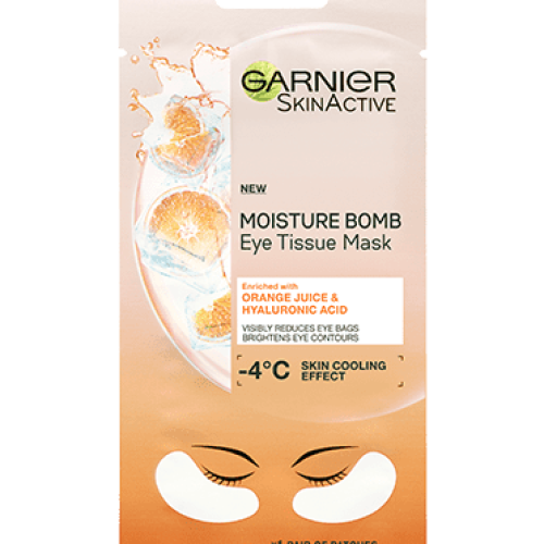 Moisture Bomb Hyaluronic Acid & Orange Juice Eye Tissue Mask