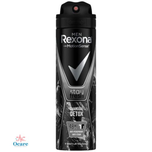 Rexona Men Natural Fresh coal Detox Deodorant 150 ml