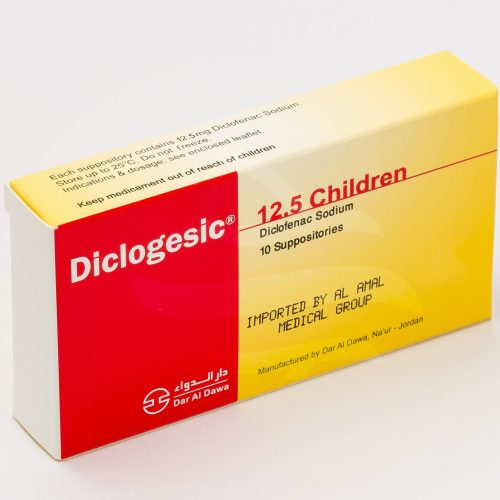 Diclofenac 12.5mg Suppositories Diclogesic