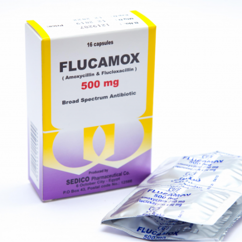 Flucamox 500mg Capsules 16’s