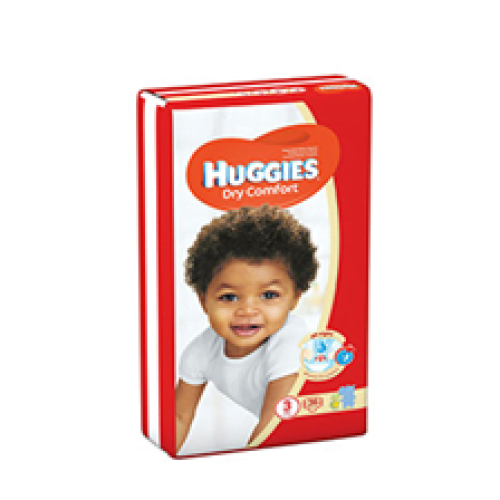 Huggies Dry Comfort Size 3 ( 5-9 kg) 36’s