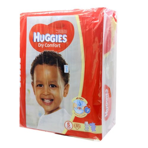 Huggies Dry Comfort Size 5 (12-22kg) 32’s