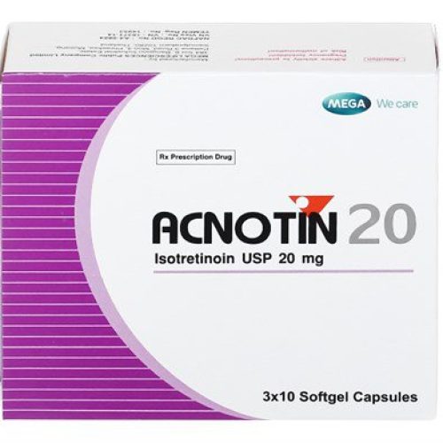 Isotretinoin 20mg Acnotin capsules 1’s