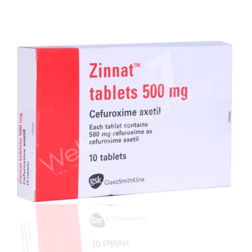 Zinnat Cefuroxime 500mg Tablets 10’s