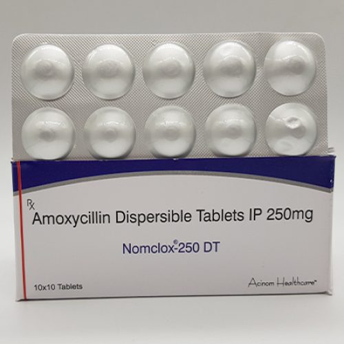 AMOXICILLIN DT 250MG