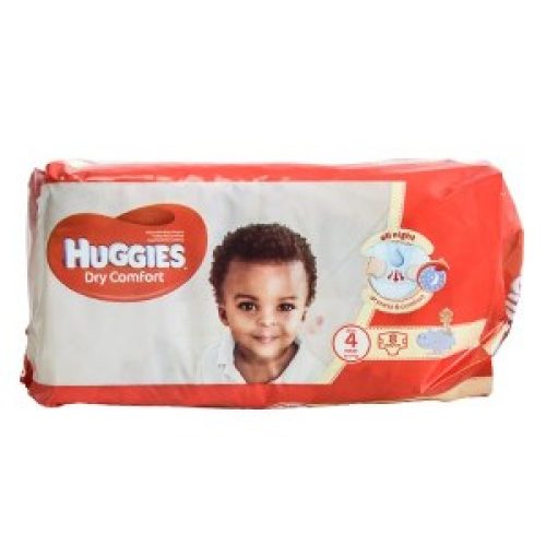 Huggies Dry Comfort Size 4 (5-9 kg) 8’s