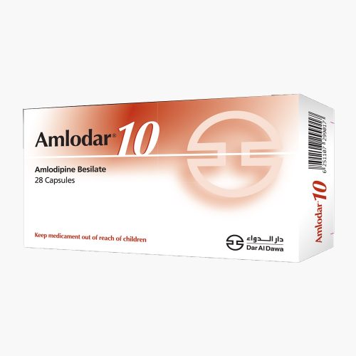 Amlodipine 10mg AMLODAR Capsules 7’s