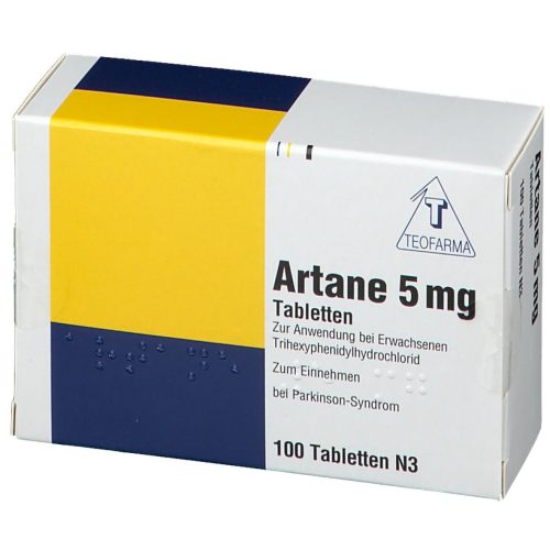 Trihexyphenidyl 5mg ARTANE – BENZEHEXOL Tablet 10’s