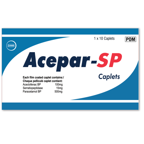 DAWA – ACEPAR SP TABLETS 10s