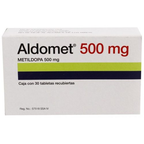 Methyldopa 500mg Aldomet tablets 10’s