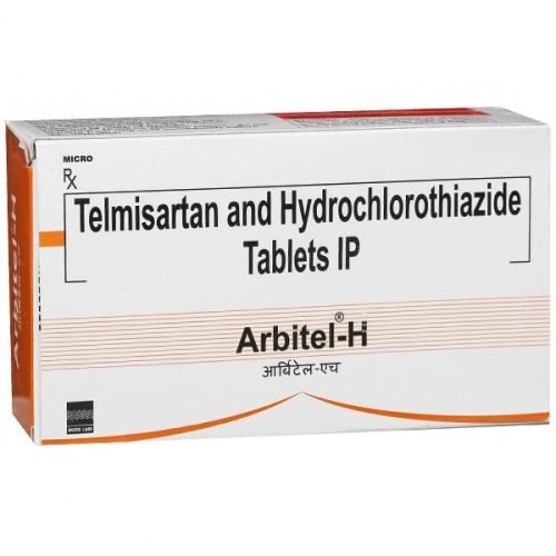 Telmisartan & Hydroclorothiazide 40/12.5mg Arbitel H Tablet 10’s