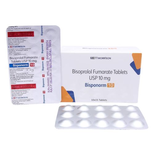 Bisoprolol 10mg UK tablet 7’s