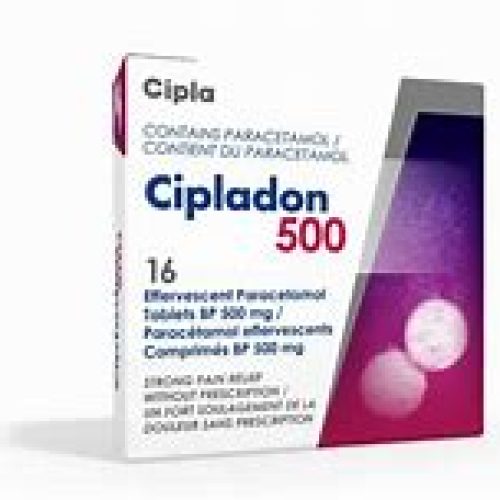 CIPLADON 500MG EFFERVESCENT TABLETS 16’S