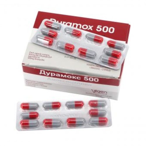 Amoxicillin DURAMOX 500mg Caps