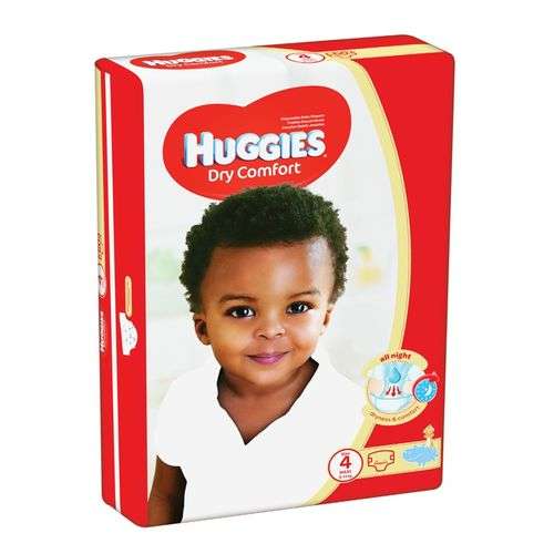 Huggies Dry Comfort Size 4 (9-14kg) 34’s