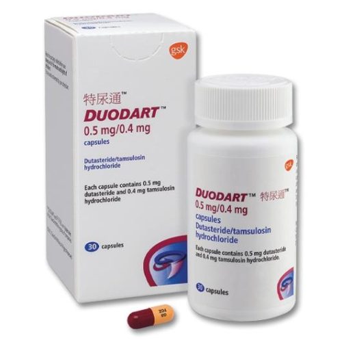 Dutasteride/Tamsulosin 0.5/0 Duodart Capsules 30’s