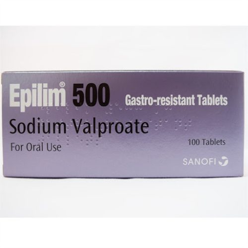 Sodium Valproate 500mg EPILIM 500 Tablet 10’s