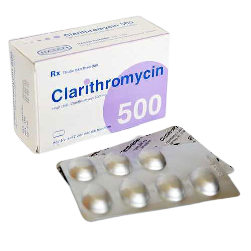 Clarithromycin 500mg CLARIE tablets 7’s