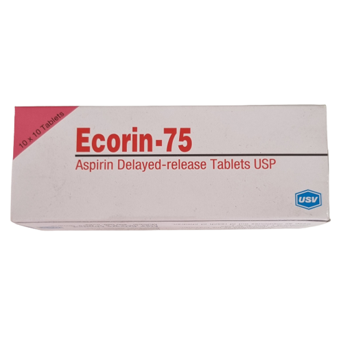 Aspirin 75mg Tablet Ecorin 10’s