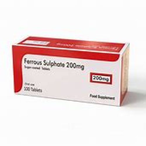 Ferrous Sulphate Tabs 200mg Ferrous Sulphate Tablets 100’s