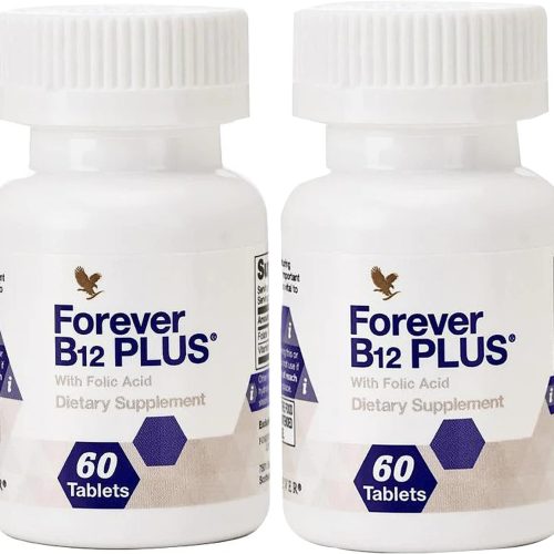 Vitamin B12, Folic Acid 500mcg/400mcg Forever Living B12 Plus Tablet 10’s