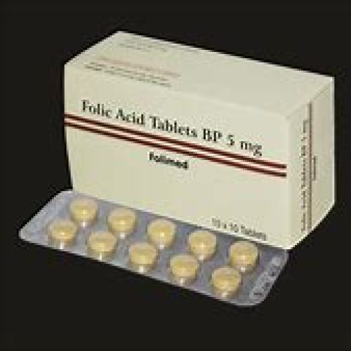 Folic Acid 5mg FOLIC ACID (Generic) tablet 10’s