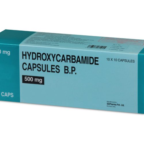 Hydroxycarbamide 500mg Hydrea UK capsules 100’s