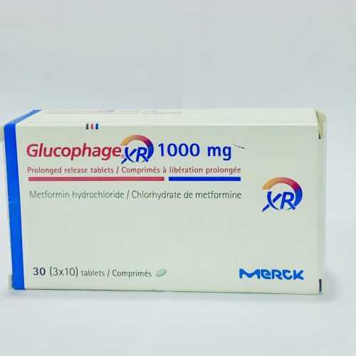 Metformin 1000mg XR GLUCOPHAGE Tablet 10’s