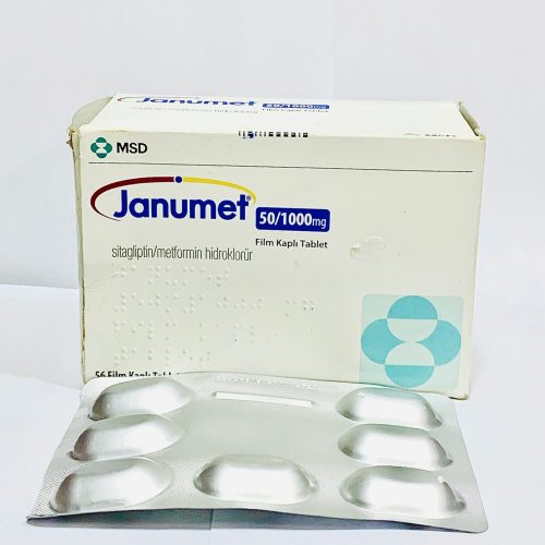 Sitalogliptin, Metformin 50/1000 MG JANUMET TAB