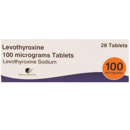 Levothyroxine 100mcg Levothyroxine UK tablets 7’s