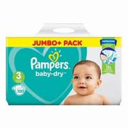 Pampers Baby Dry Size 3 ( 3-10) Kg 36’s