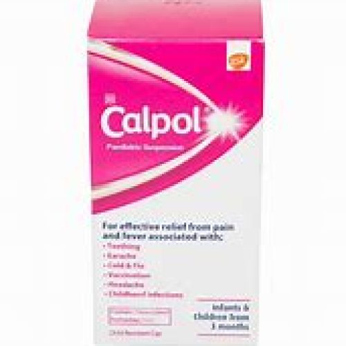 Paracetamol Suspension Calpol 60ml