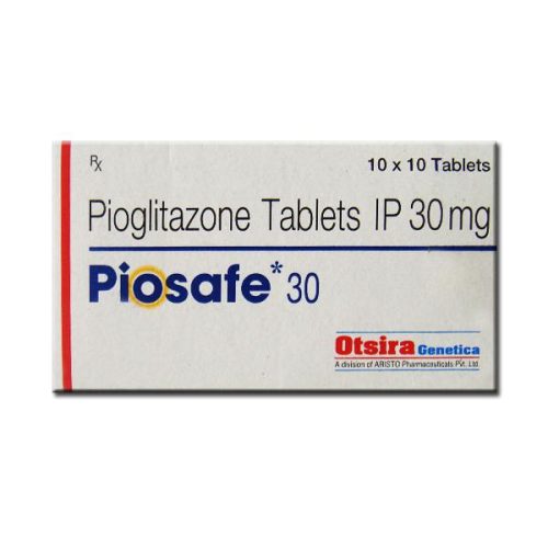 Pioglitazone 30mg PIOSAFE Tablet 10’s