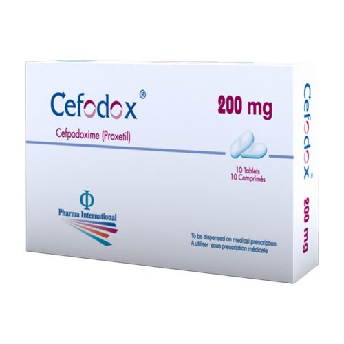 Cefpodoxime 200mg CEFODOX Tablet 10’s