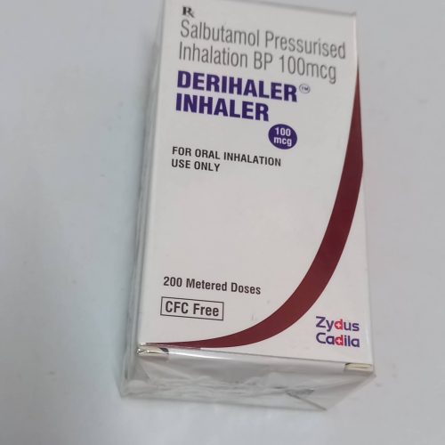 Salbutamol 100mcg/1 mdi DERIHALER INHALER 1’s