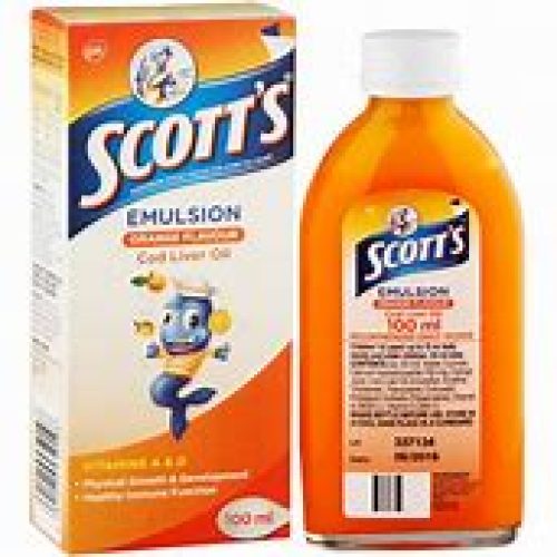 Scott’s Emulsion Cod Liver Oil Orange 100ml