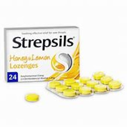 STREPSILS HONEY AND LEMON LOZENGES 24’S