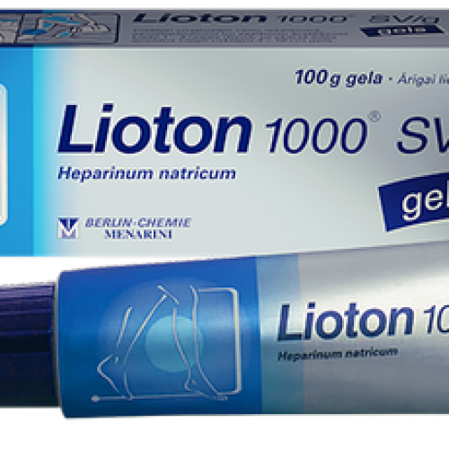 Heparin /g Gel 1000iu Lioton gel tube