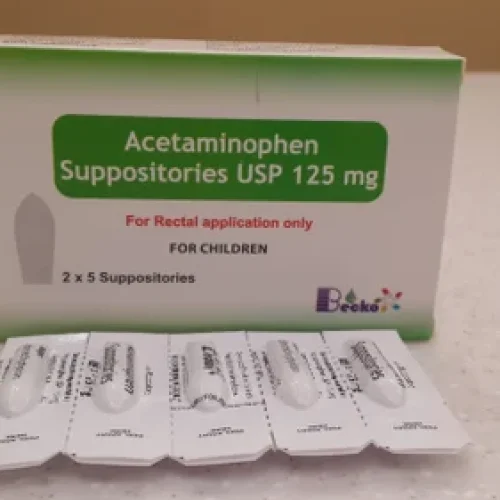 Acetaminophen 125mg RECTOL Suppository 5’s