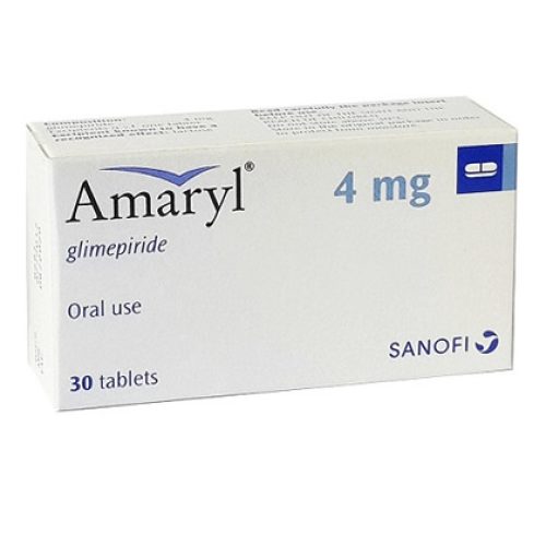 Glimepiride 4mg AMARYL Tablets 30’s