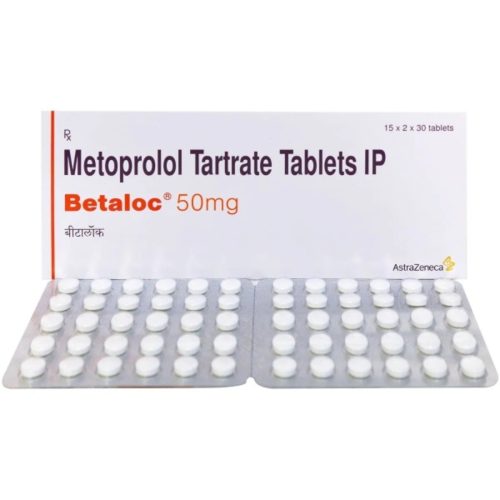 Metoprolol 50mg Betalok tablets 10’s