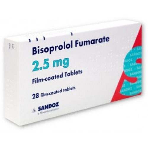 BISOPROLOL 2.5 mg FUMARATE UK 28’s