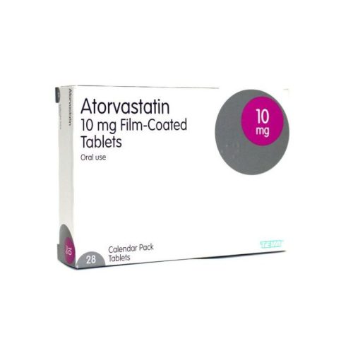 Atorvastatin UK 10mg tablets 7’s