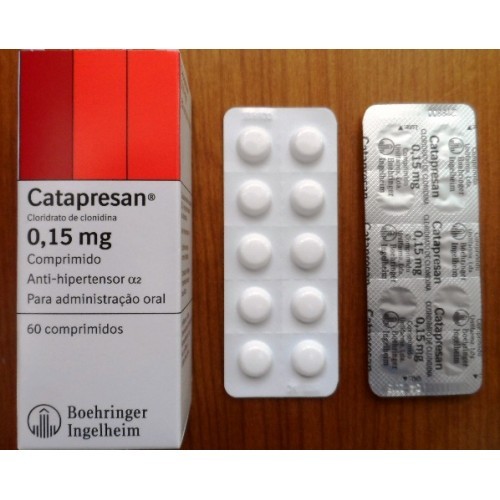 Clonidine 0.1mg Catapress Tablet 10’s