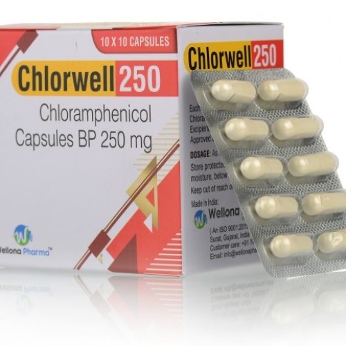 Chloramphenical 250mg Capsules 10’s