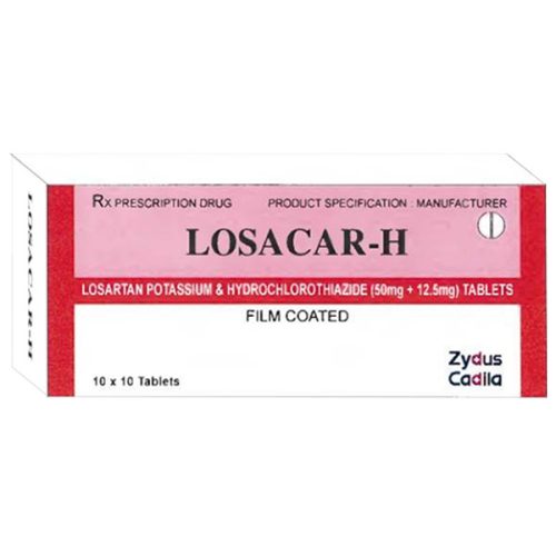 Losartan/Hydrochlorothiazide Tablet Losacar H 10’s