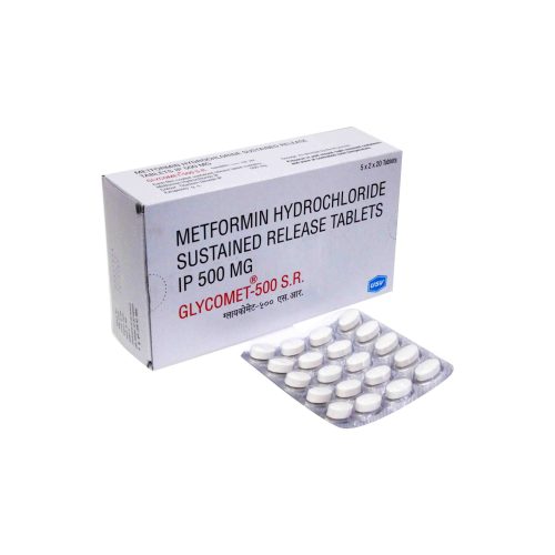 Metformin 500mg Glycomet tablets 10’s