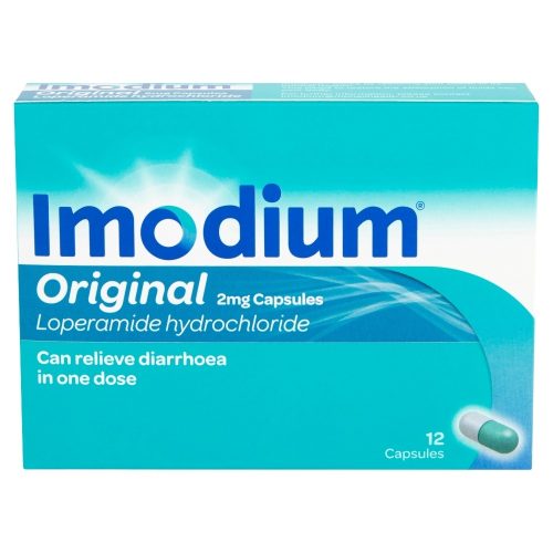 Loperamide 2mg IMODIUM capsules 6’s